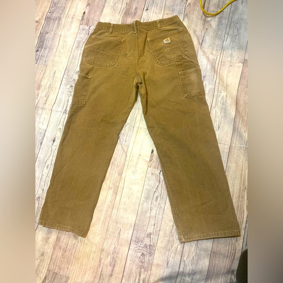 Carhartt Other - Carhartt FR NFPA 2112 Flame-Resistant Tan Pants Sz 36x32